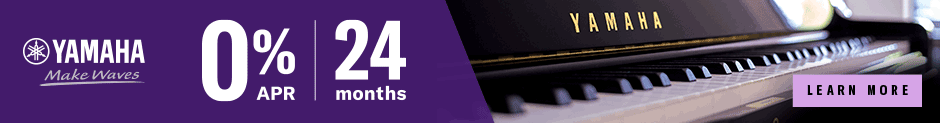 Discover 0% APR for 24 months* during Yamaha's Spring Sales Event at Classic Pianos Denver.