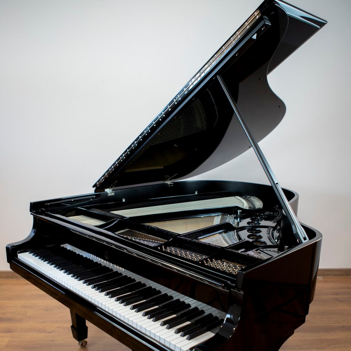 Steinway & Sons 1941 “M Jet Noir” Fully Restored Vintage Parlor Grand