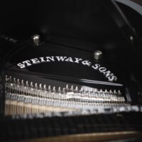 Steinway & Sons 1941 “M Jet Noir” Fully Restored Vintage Parlor Grand