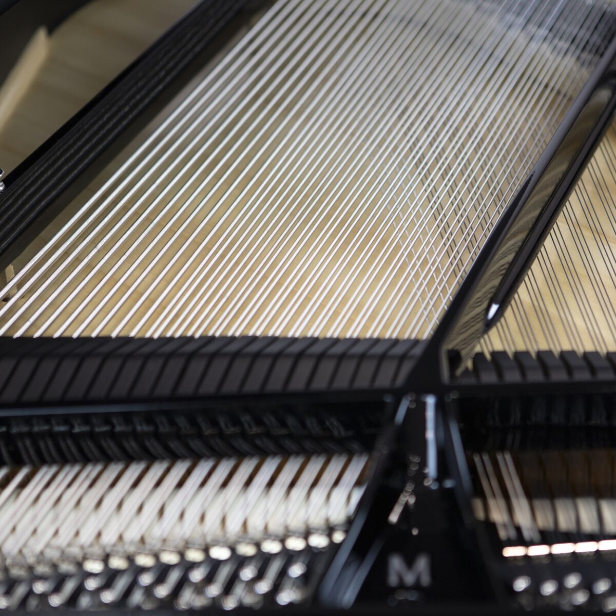 Steinway & Sons 1941 “M Jet Noir” Fully Restored Vintage Parlor Grand