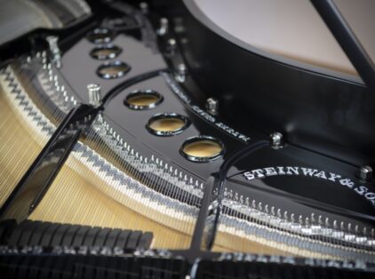 Image for Steinway & Sons 1941 “M Jet Noir” Fully Restored Vintage Parlor Grand