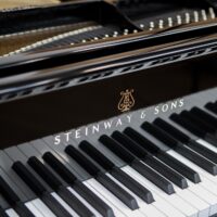 Steinway & Sons 1941 “M Jet Noir” Fully Restored Vintage Parlor Grand