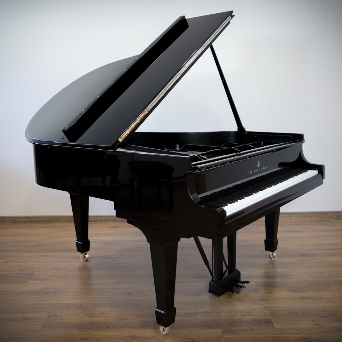 Steinway & Sons 1941 “M Jet Noir” Fully Restored Vintage Parlor Grand