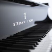 Steinway & Sons 1941 “M Jet Noir” Fully Restored Vintage Parlor Grand