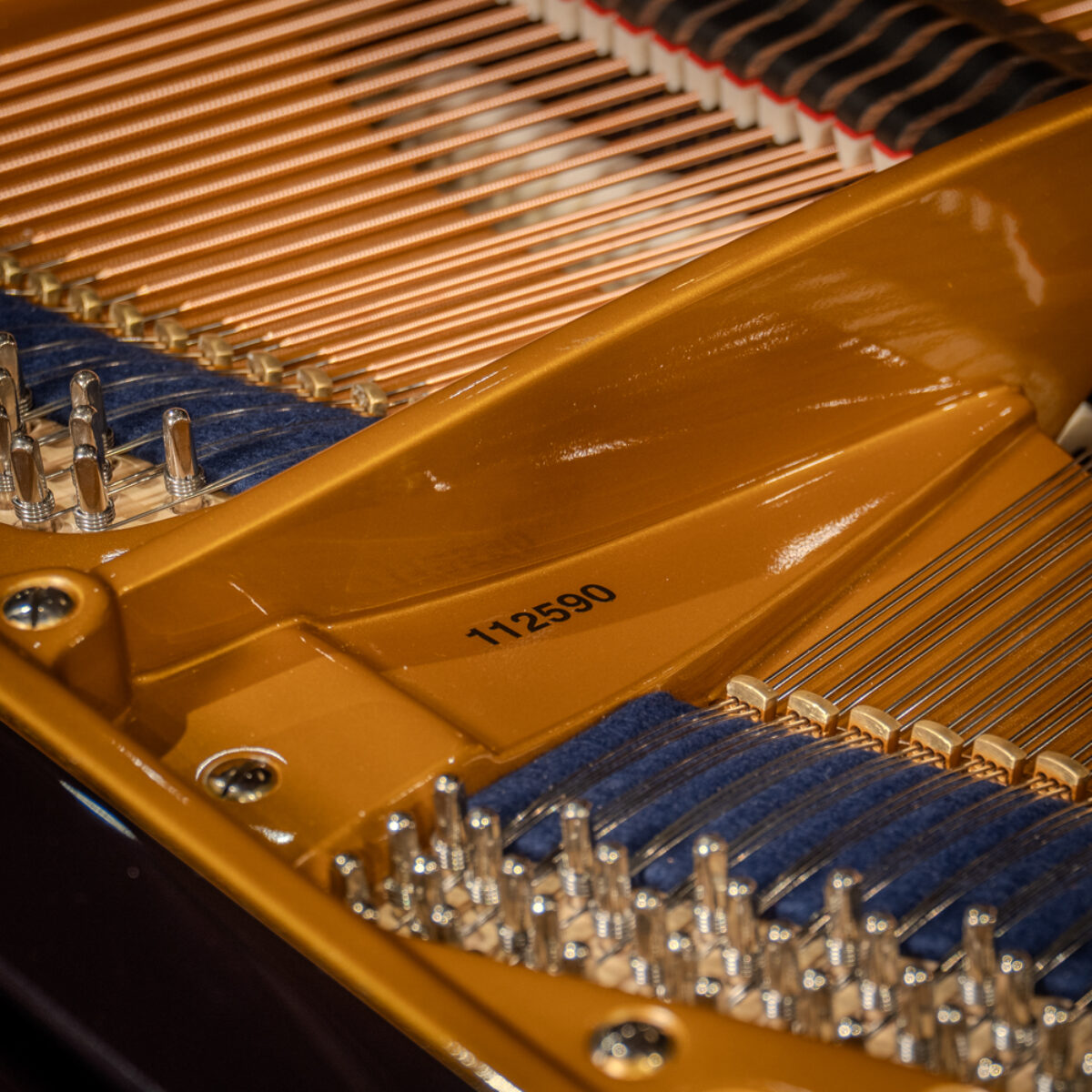 C. Bechstein “C” Fully Restored Vintage German Semi-Concert Grand