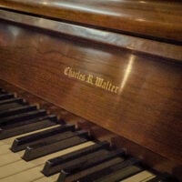 Charles Walter 1520 Console Piano