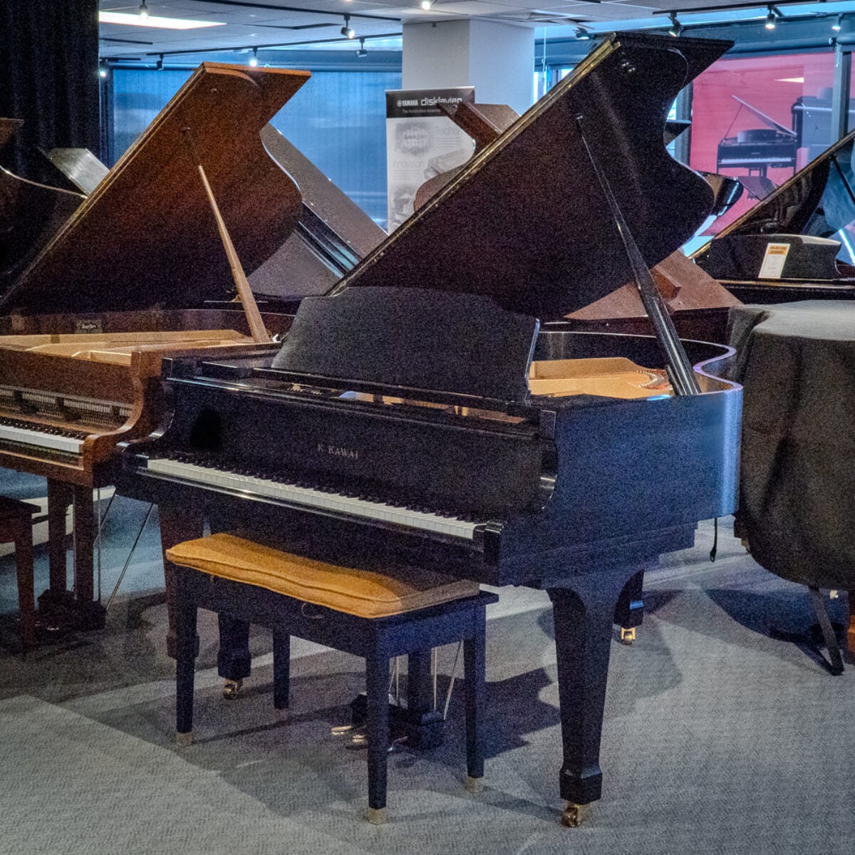 Kawai GS-40 Japanese Built Conservatory Grand