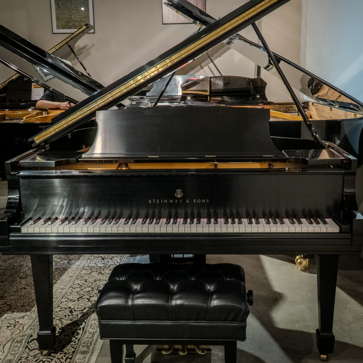 Steinway & Sons 1938 “S” Rebuilt Vintage Baby Grand