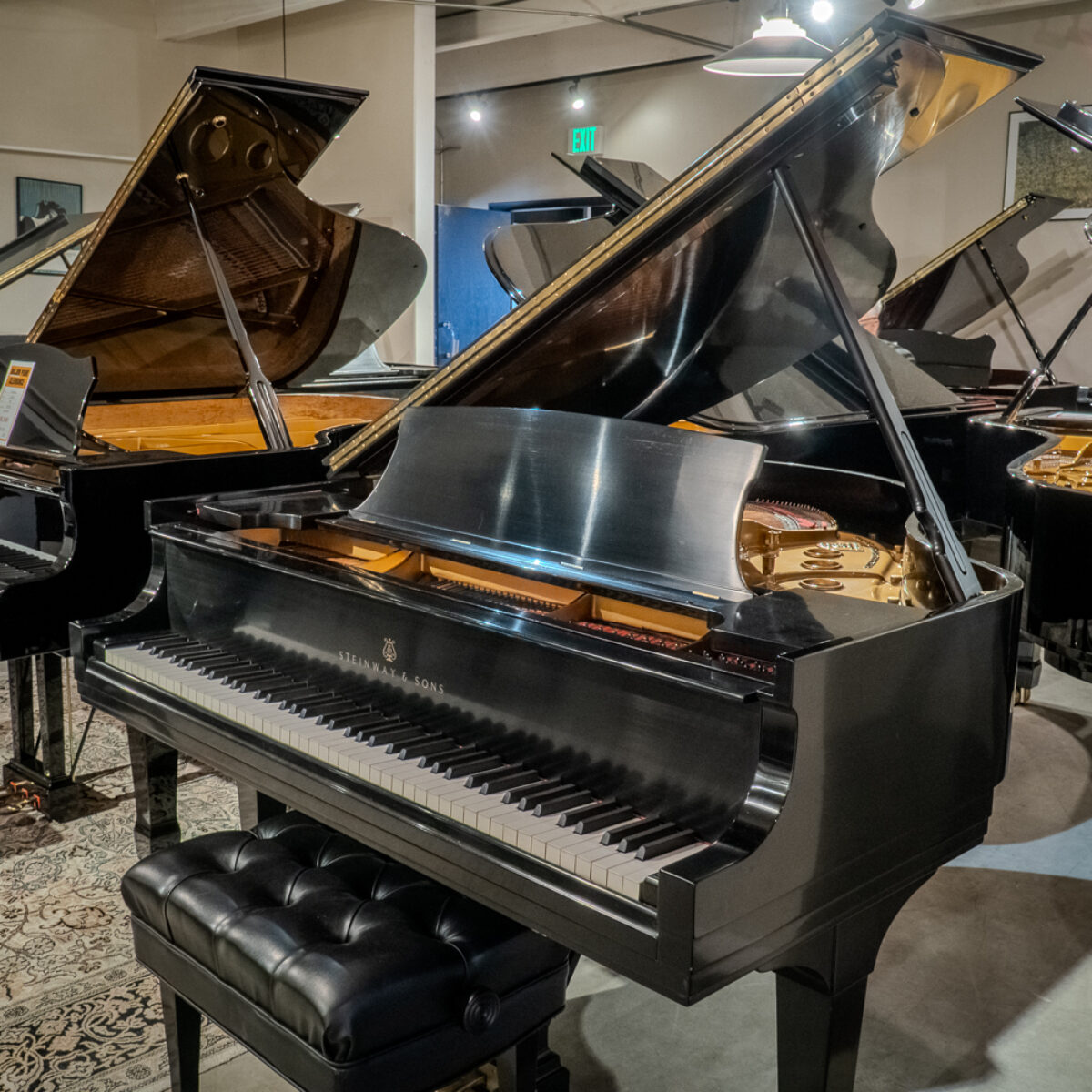 Steinway & Sons 1938 “S” Rebuilt Vintage Baby Grand