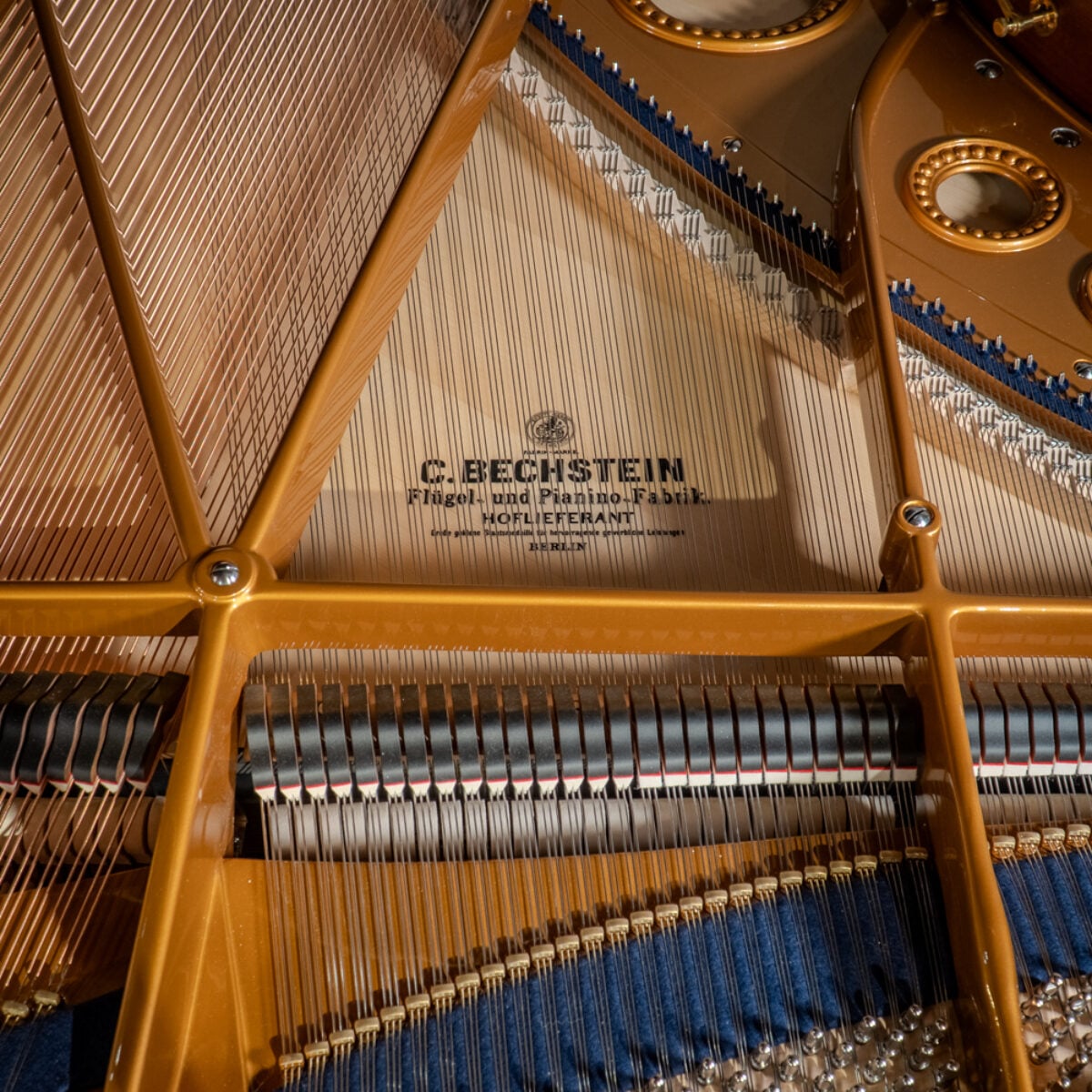 C. Bechstein 1924 “B” Fully Restored Vintage German Artist Grand