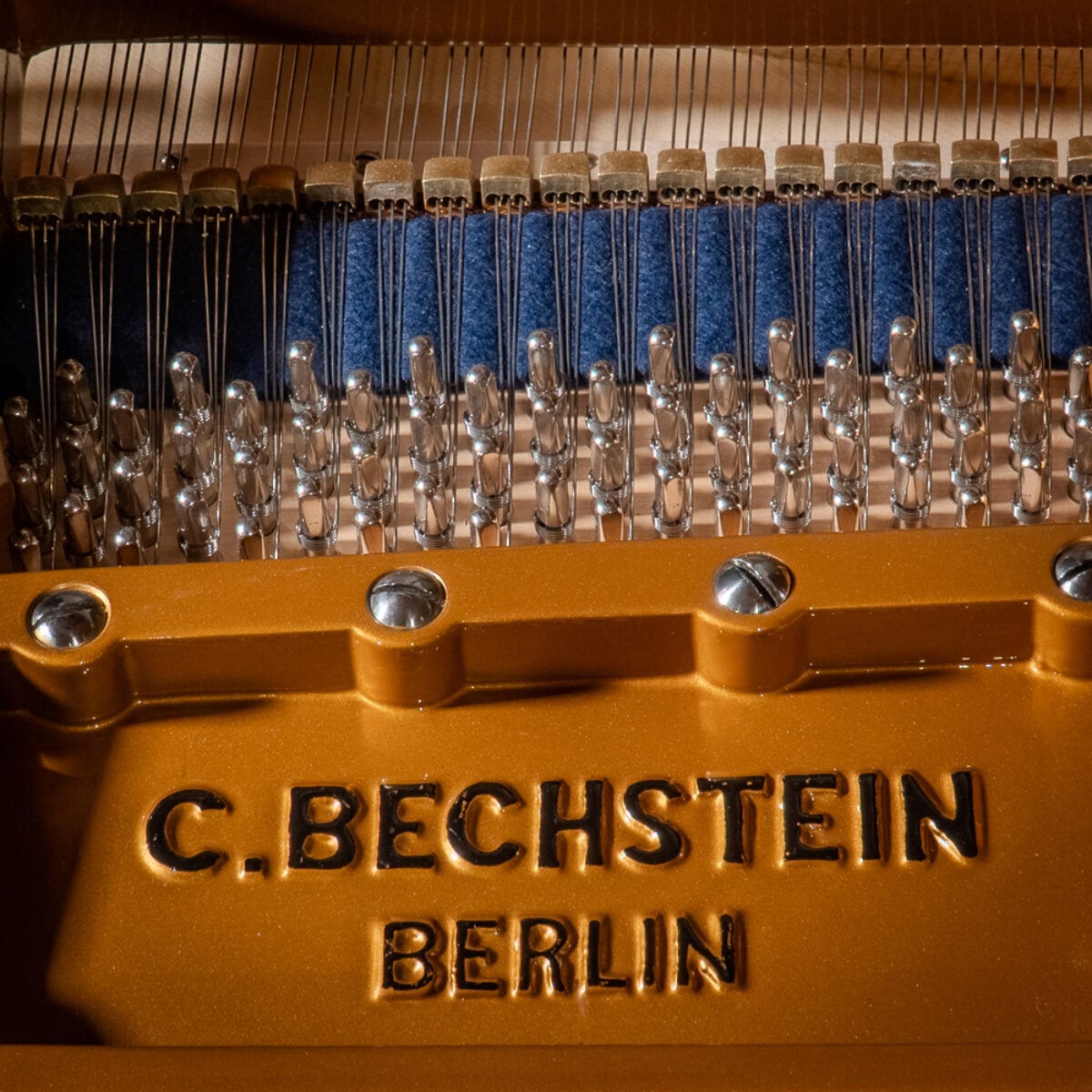 C. Bechstein 1924 “B” Fully Restored Vintage German Artist Grand