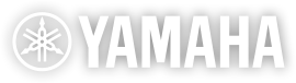Yamaha logo in white, representing quality pianos and musical instruments.